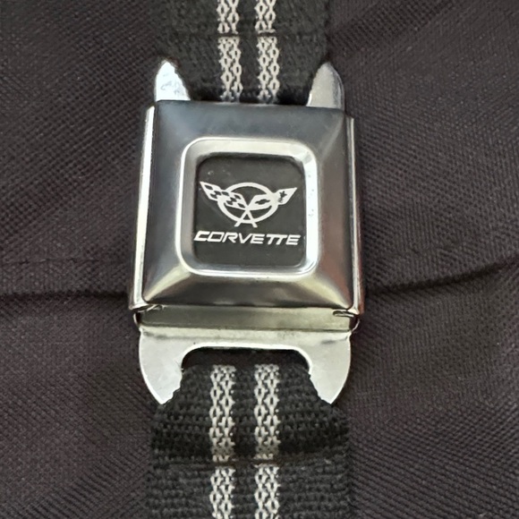 Buckle-Down Corvette GM collectible Briefcase with seatbelt buckles - Picture 2 of 12